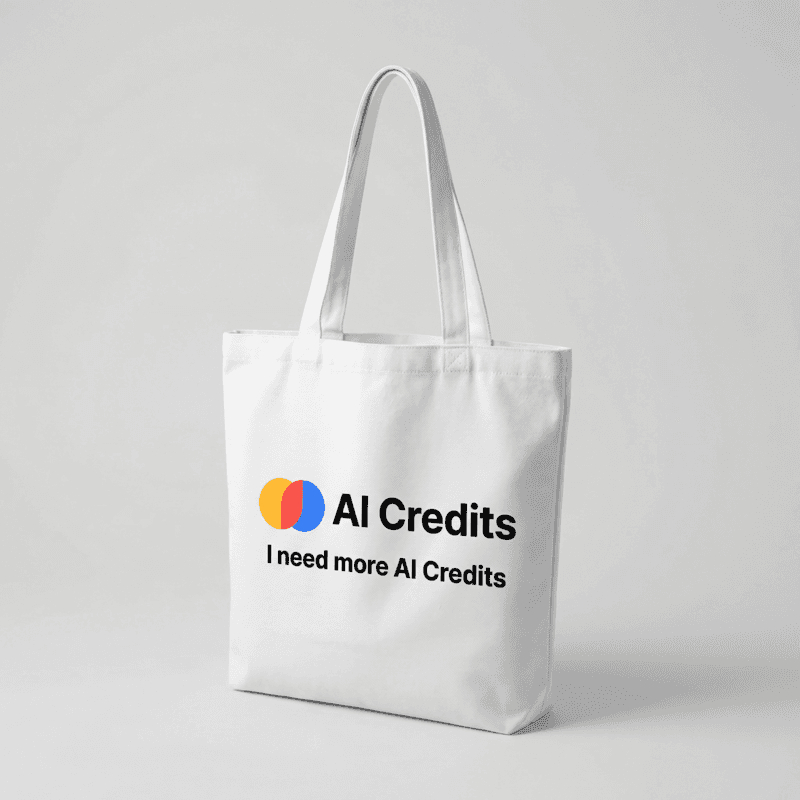AI Credits Tote Bag